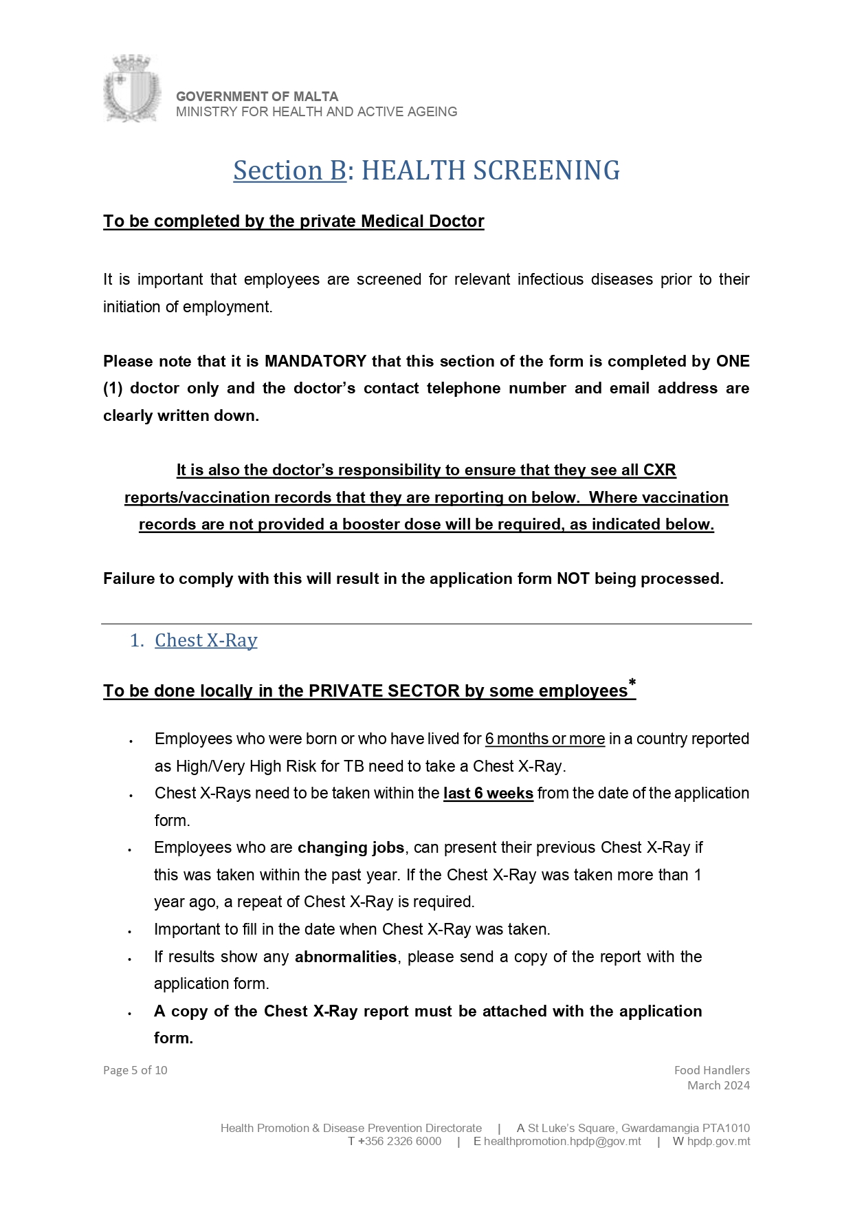 Malta Form A5 Page 5