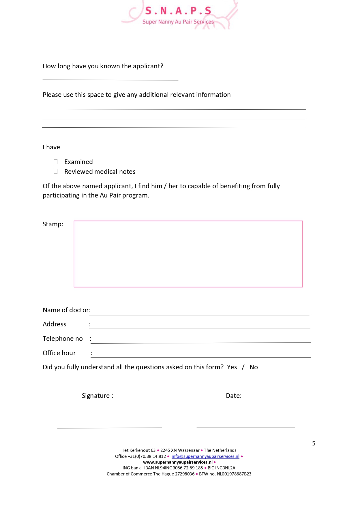 Official Medical Authorization Stamp