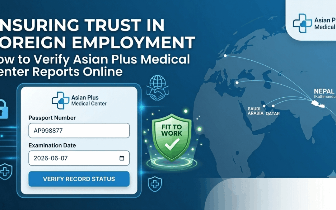 Asian Plus Medical Center Launches Medical Report Verification System